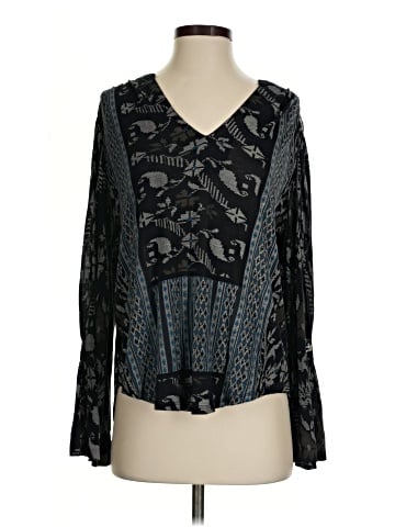 Lucky Brand Long Sleeve Blouse (view 1)