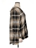 Cato 100% Rayon Plaid Brown Long Sleeve Blouse Size XL - photo 4