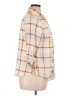 No Comment Plaid Tan 3/4 Sleeve Button-Down Shirt Size 1X - photo 4