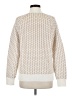 Ann Taylor Polka Dots Ivory Pullover Sweater Size M - photo 2