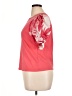 DKNY Red Short Sleeve Top Size XL - photo 5