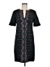 Nanette Lepore Graphic Black Casual Dress Size 8 - photo 1
