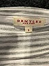 DemyLee 100% Cotton Stripes Silver Short Sleeve Top Size S - photo 7