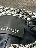 Carlisle 100% Acetate Gray Jacket Size 14 - photo 6