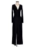 BCBGeneration Solid Black Jumpsuit Size XS - photo 1