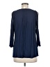 Pale Sky 100% Rayon Blue 3/4 Sleeve Blouse Size M - photo 2