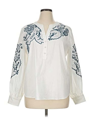 Chico's Long Sleeve Blouse (view 1)