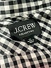 J.Crew Collection 100% Cotton Houndstooth Black Long Sleeve Button-Down Shirt Size 16 - photo 7
