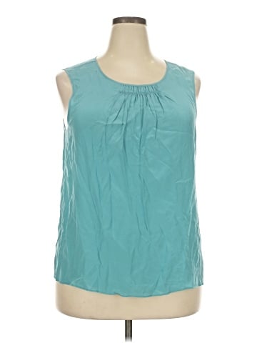Talbots Sleeveless Silk Top (view 1)