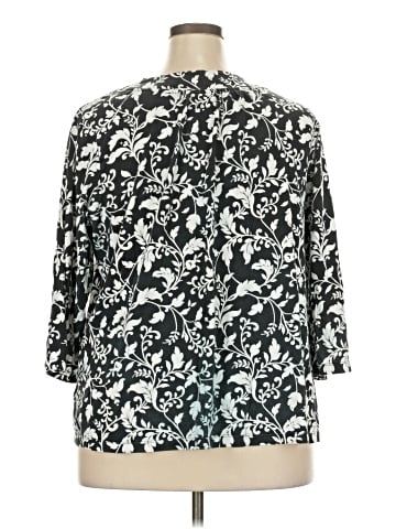 SONOMA life + style 3/4 Sleeve Blouse (view 2)