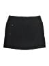 L.L.Bean Solid Black Skort Size 14 - photo 2