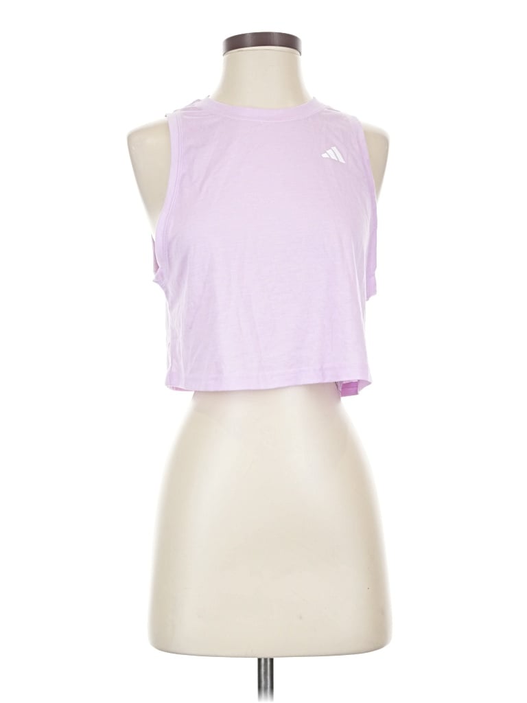 Pre-owned Adidas Originals Active Tank Top In Purple