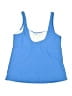 Lands' End Chevron-herringbone Blue Swimsuit Top Size 16 - photo 2