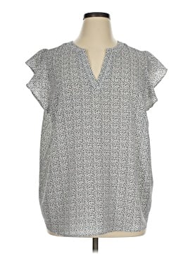 Adrianna Papell Short Sleeve Blouse