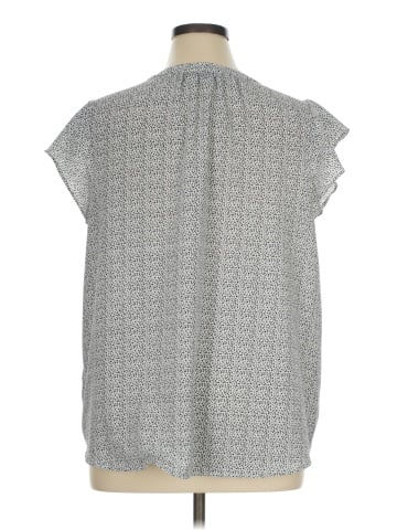 Adrianna Papell Short Sleeve Blouse (view 2)