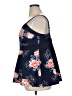 Torrid Floral Blue Sleeveless Top Size 1X Plus (1) - photo 5