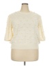 DemyLee x J.Crew Polka Dots Ivory Pullover Sweater Size XXL - photo 1