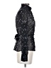 Bebe 100% Silk Black Long Sleeve Silk Top Size S - photo 4
