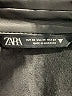 Zara 100% Polyester Black Raincoat Size XS - photo 6