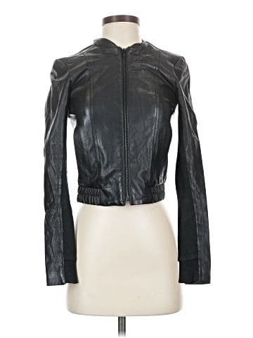 Theory Leather Jacket (view 1)