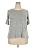 Wilde Tweed Gray 3/4 Sleeve T-Shirt Size 2X - photo 1