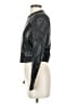 Theory 100% Leather Black Leather Jacket Size 00 - photo 5