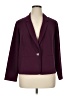 Nina Leonard Burgundy Blazer Size 1X - photo 1