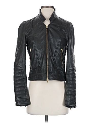 J.Crew Collection Leather Jacket (view 1)