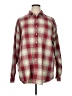 J.Crew 100% Cotton Plaid Red Long Sleeve Button-Down Shirt Size XL - photo 1