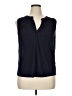 Daisy Fuentes Blue Sleeveless Blouse Size XL - photo 1