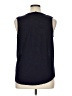 Daisy Fuentes Blue Sleeveless Blouse Size XL - photo 2