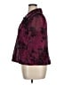 Alex Evenings 100% Polyester Burgundy Jacket Size 1X - photo 5