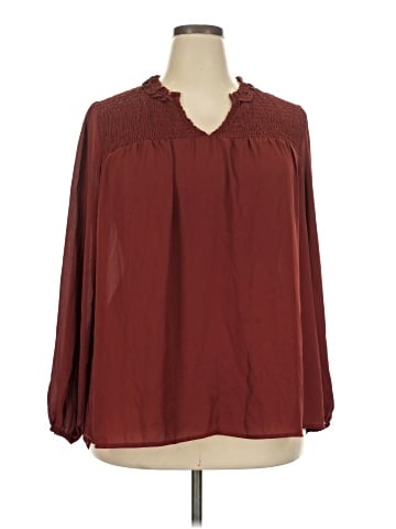 Torrid 3/4 Sleeve Blouse (view 1)