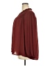 Torrid 100% Polyester Burgundy 3/4 Sleeve Blouse Size 2X Plus (2) - photo 5