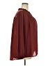 Torrid 100% Polyester Burgundy 3/4 Sleeve Blouse Size 2X Plus (2) - photo 4