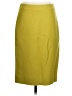 J.Crew 100% Wool Solid Yellow Wool Skirt Size 2 - photo 1
