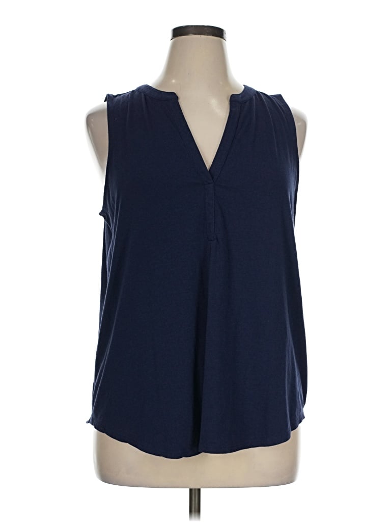 Pre-owned Lilly Pulitzer Sleeveless T-shirt In Blue