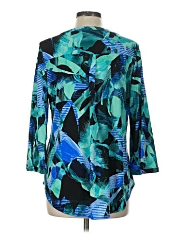 Dana Buchman 3/4 Sleeve Blouse (view 2)