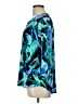 Dana Buchman Blue 3/4 Sleeve Blouse Size L - photo 5