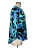 Dana Buchman Blue 3/4 Sleeve Blouse Size L - photo 4