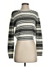 Cotton Emporium 100% Acrylic Stripes Gray Pullover Sweater Size S - photo 1