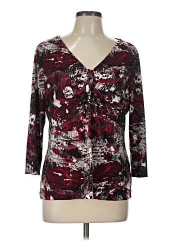 Laura Ashley 3/4 Sleeve Blouse (view 1)