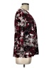 Laura Ashley Burgundy 3/4 Sleeve Blouse Size L - photo 4