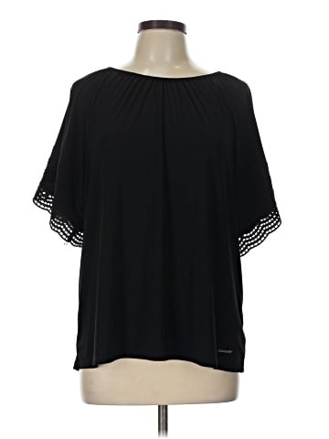 Anne Klein Short Sleeve Blouse (view 1)