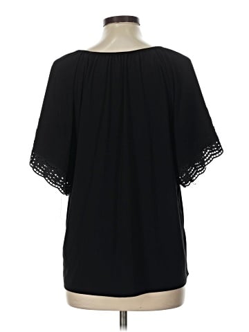Anne Klein Short Sleeve Blouse (view 2)