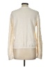 Garnet Hill 100% Pima Cotton Ivory Pullover Sweater Size L - photo 2
