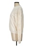 Garnet Hill 100% Pima Cotton Ivory Pullover Sweater Size L - photo 5