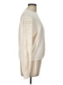 Garnet Hill 100% Pima Cotton Ivory Pullover Sweater Size L - photo 4