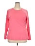 Nike 100% Polyester Pink Long Sleeve Top Size XXL - photo 1