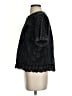Johnny Was 100% Rayon Black Short Sleeve Blouse Size S - photo 5